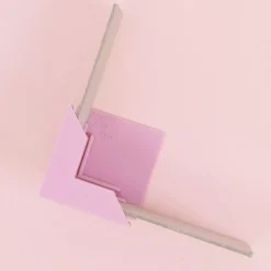 8 Cantoneras para Cartonaje Rosa Craftelier