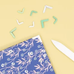 4 Esquineras Metálicas Grandes Gold Craftelier