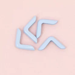 4 Esquineras Metálicas Mini Baby Blue Craftelier