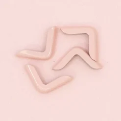 4 Esquineras Metálicas Mini Baby Pink Craftelier