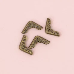 4 Esquineras Metálicas Royal Vintage Bronze Craftelier