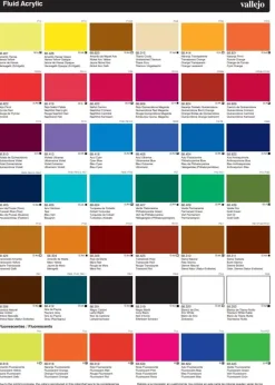 Acrílico Artist Fluid Vallejo 100ml