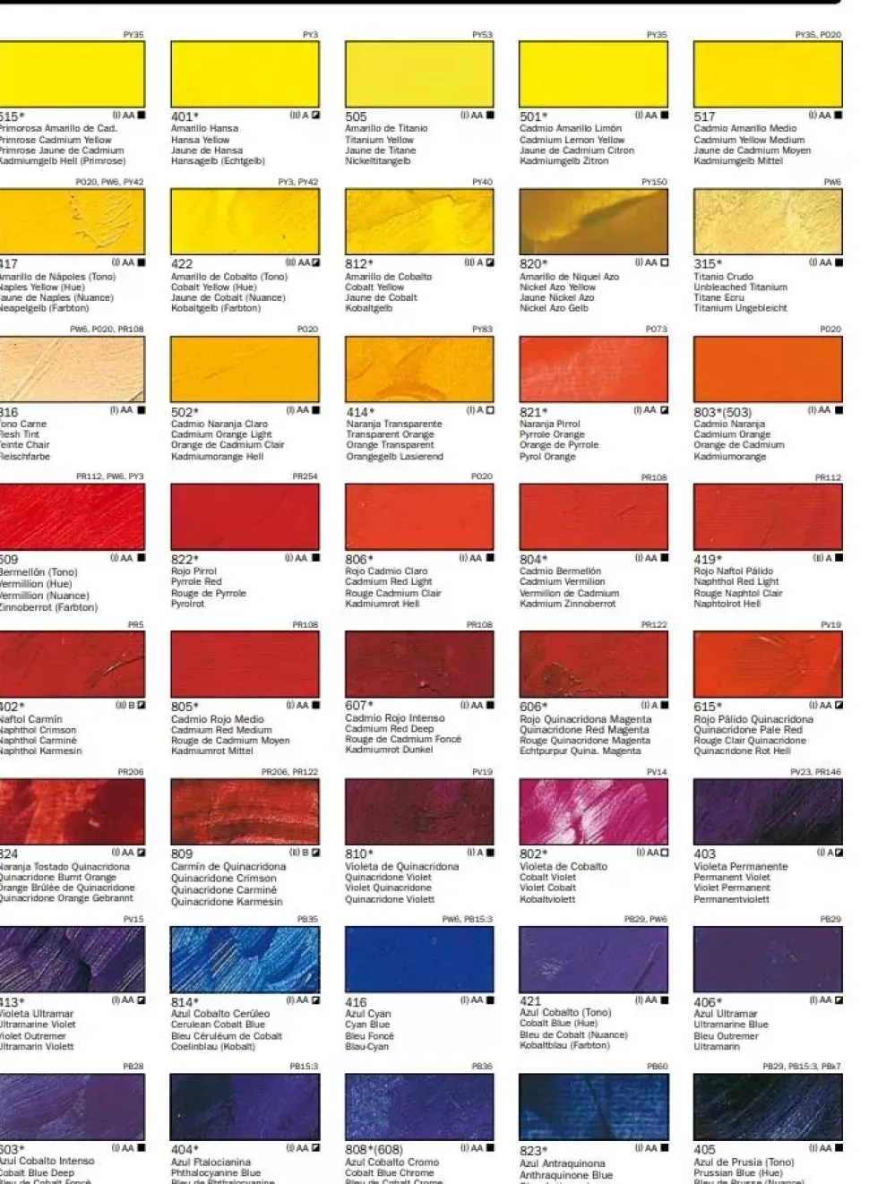 Acrílico Artist Vallejo 60ml