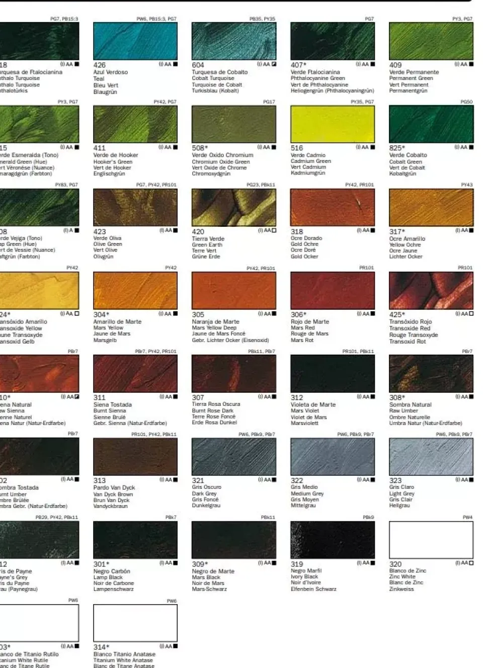 Acrílico Artist Vallejo 60ml