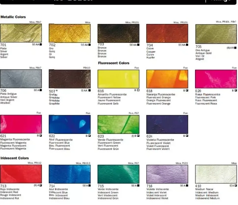 Acrílico Artist Vallejo 60ml