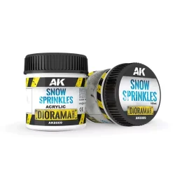 Acrílico efecto nieve en polvo Diorama AK Interactive 100ml