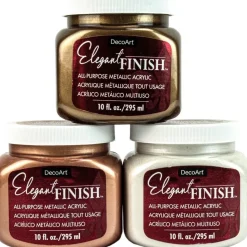 Acrílico Metálico Elegant Finish DecoArt 295ml