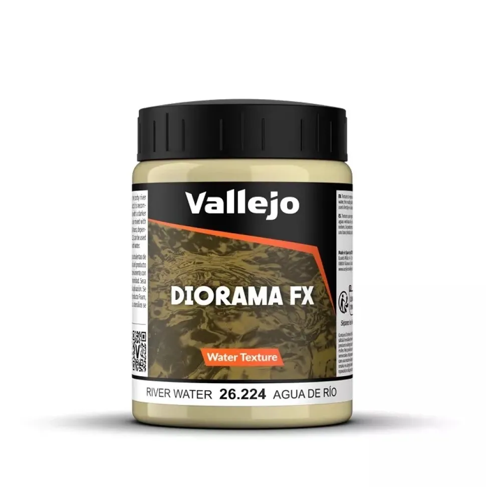 Acrílico Textura 224 Agua de río Diorama FX Vallejo 200ml