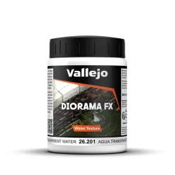 Acrílico Textura 201 Agua Transparente Diorama FX Vallejo 200ml