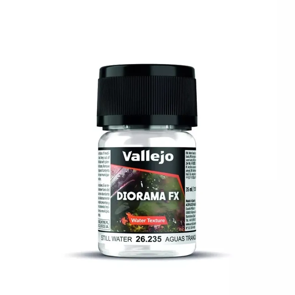 Acrílico Textura 235 Aguas Tranquilas Diorama FX Vallejo 35ml