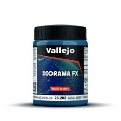 Acrílico Textura 202 Azul Mediterráneo Diorama FX Vallejo 200ml