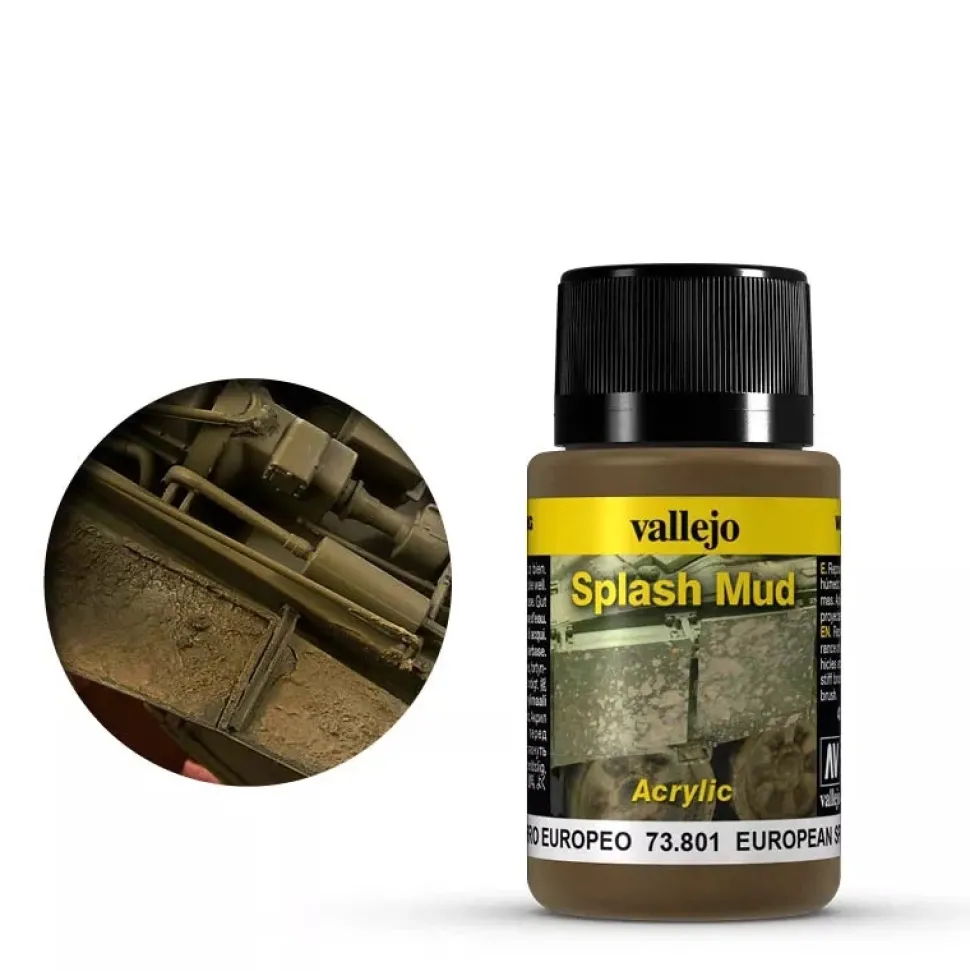 Acrílico Textura 801 Barro Europeo Weathering FX Vallejo 40ml