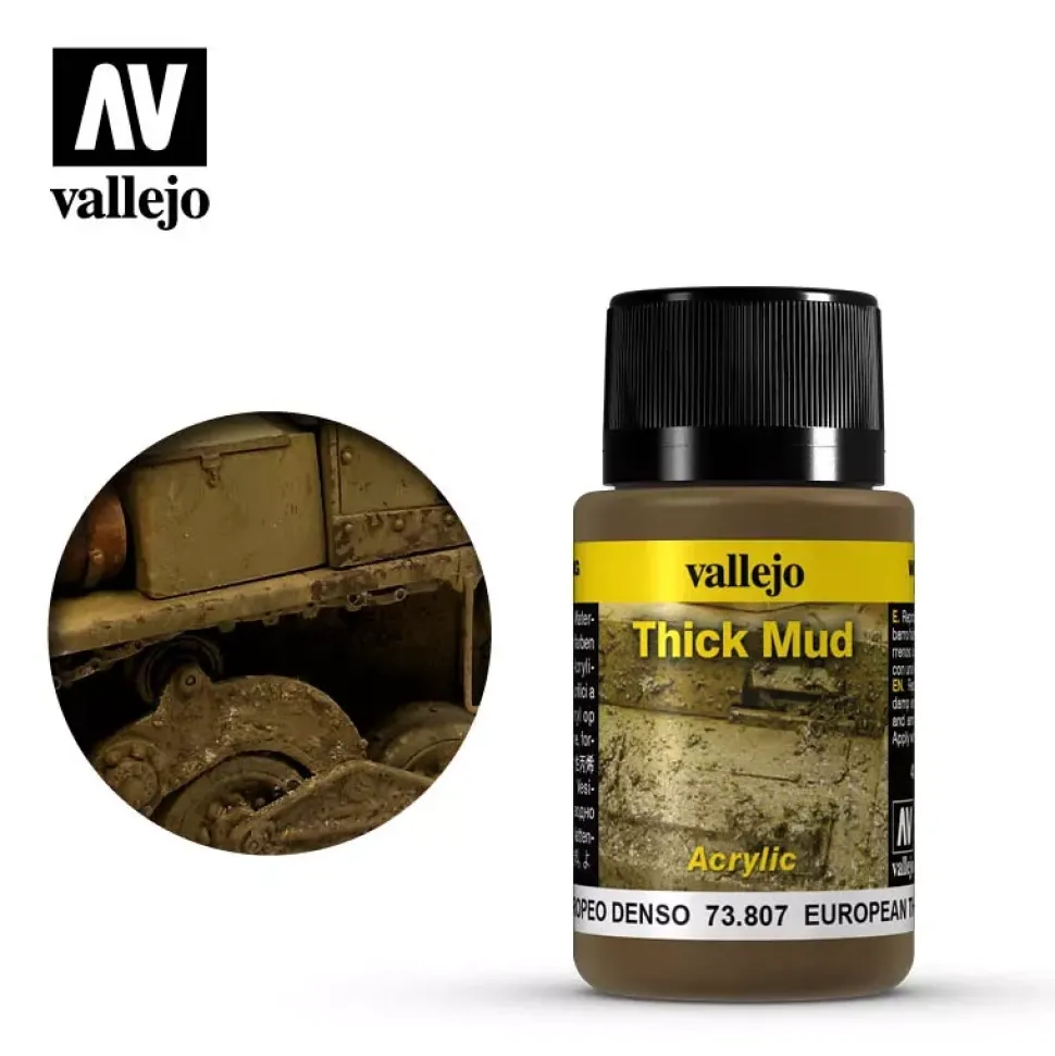 Acrílico Textura 807 Barro Europeo Weathering FX Vallejo 40ml
