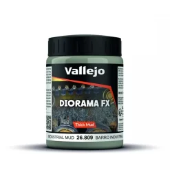 Acrílico Textura 809 Barro Industrial Diorama FX Vallejo 200ml