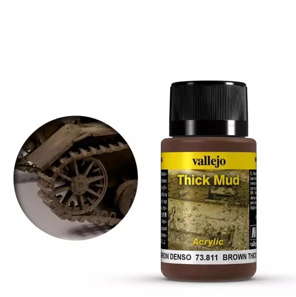 Acrílico Textura 811 Barro Marrón Weathering FX Vallejo 40ml