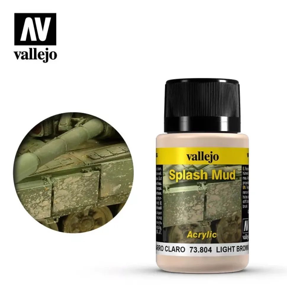 Acrílico Textura 804 Barro Marrón Claro Weathering FX Vallejo 40ml