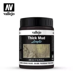 Acrílico Textura 808 Barro Ruso Diorama FX Vallejo 200ml