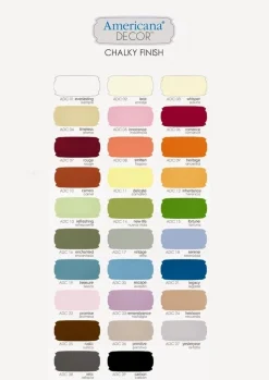 Acrílico tiza Americana Decor Chalky Finish DecoArt 59ml