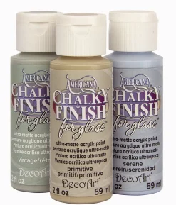 Acrílico tiza para cristal Americana Chalky Finish Glass DecoArt 59ml