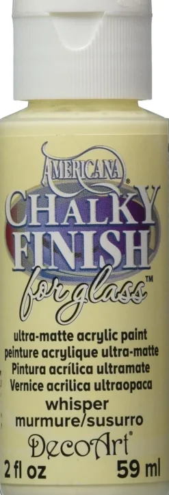 Acrílico tiza para cristal Americana Chalky Finish Glass DecoArt 59ml