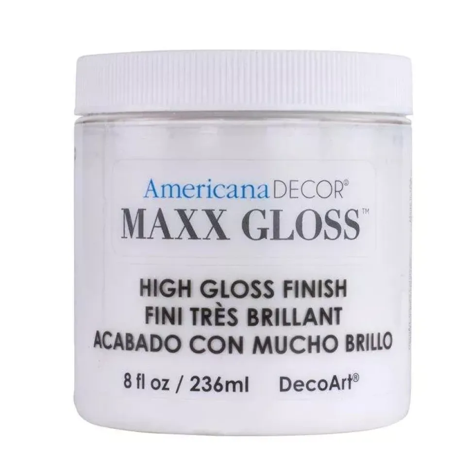 Acrílico ultra brillante Americana Decor Maxx Gloss DecoArt 236ml