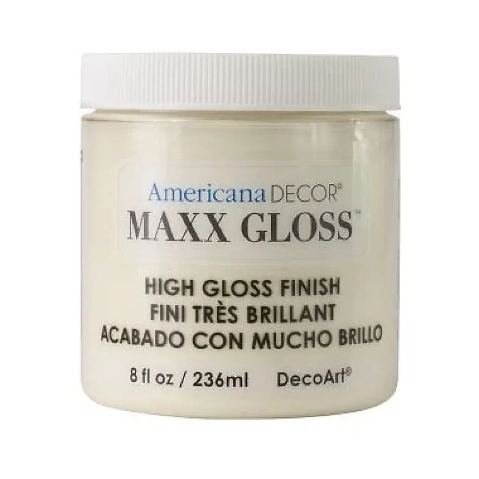 Acrílico ultra brillante Americana Decor Maxx Gloss DecoArt 236ml