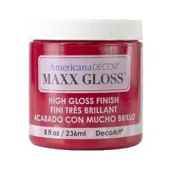 Acrílico ultra brillante Americana Decor Maxx Gloss DecoArt 236ml
