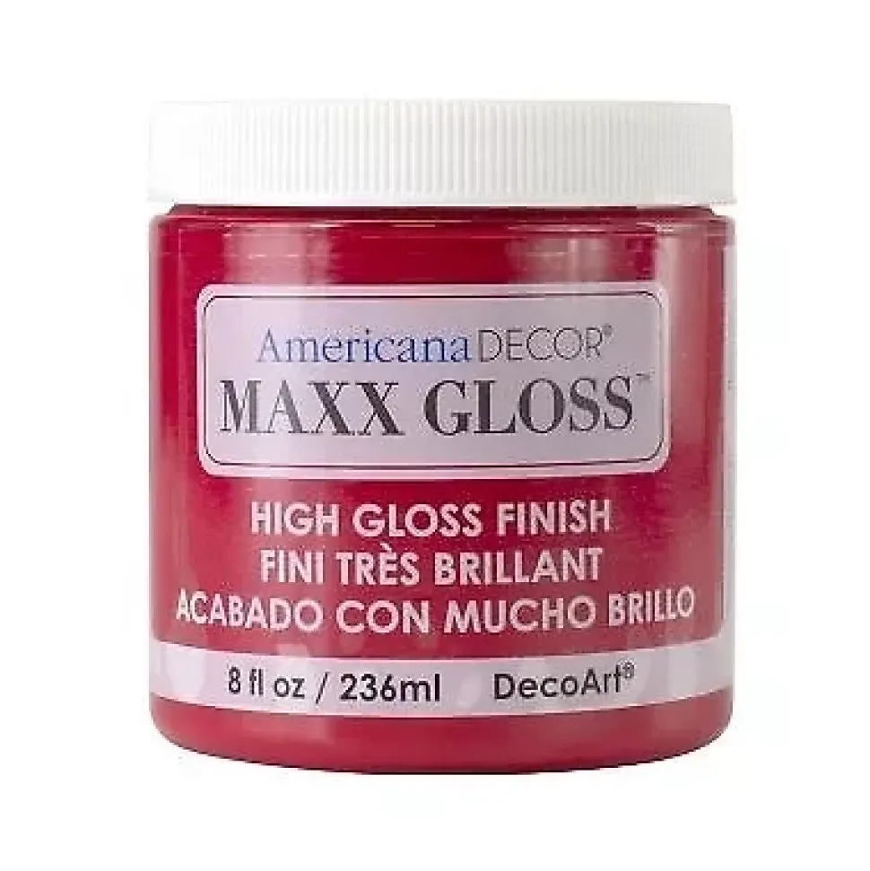 Acrílico ultra brillante Americana Decor Maxx Gloss DecoArt 236ml
