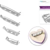 Agujas para broche plata MultiCraft