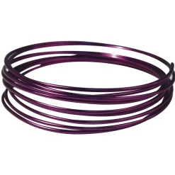 Alambre de Aluminio Violeta Rayher 2m