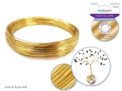 Alambre de carrete Oro Multicraft 12m