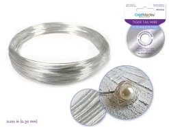 Alambre de carrete Plata Multicraft 12m