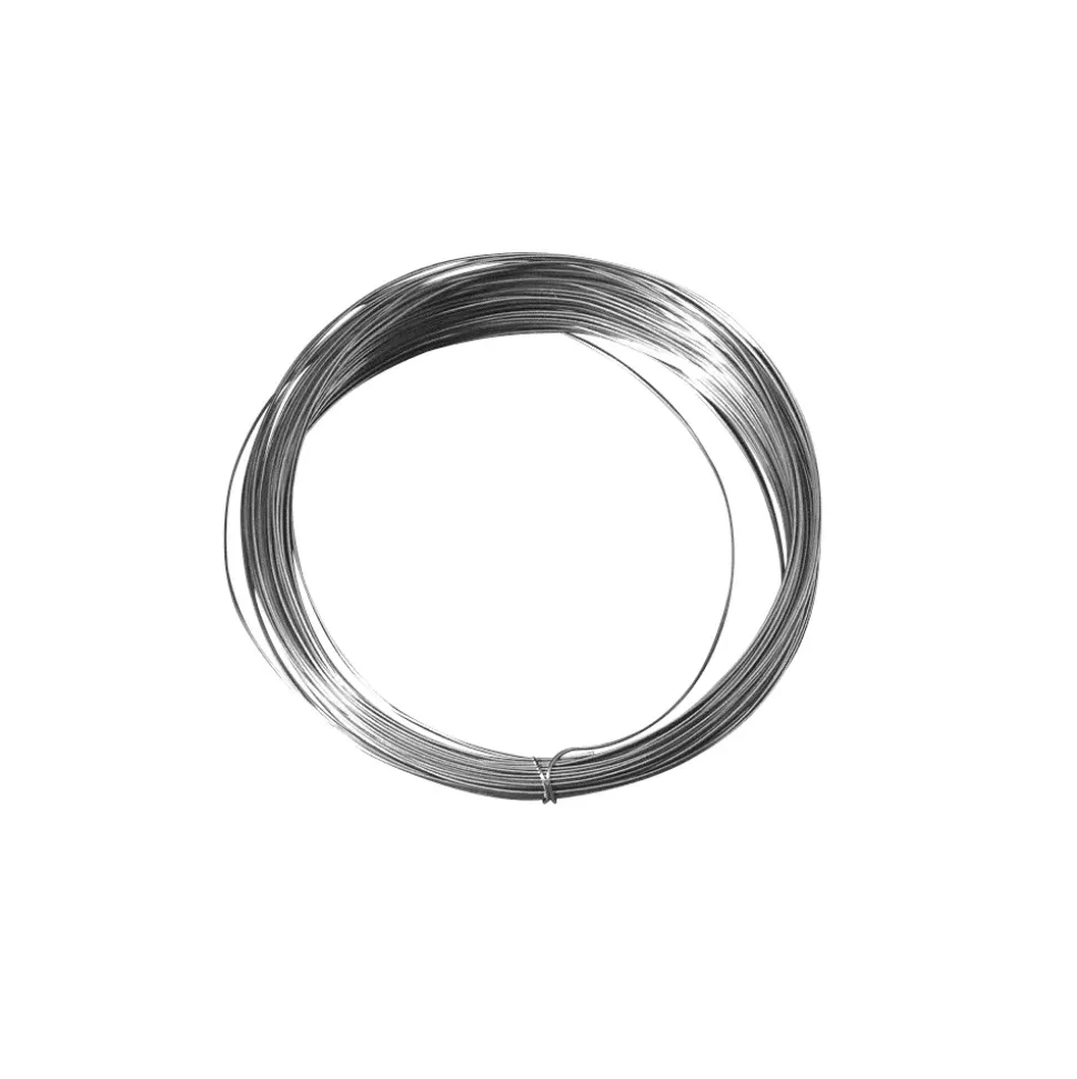 Alambre Plateado con núcleo de Cobre Rayher 0,4mm