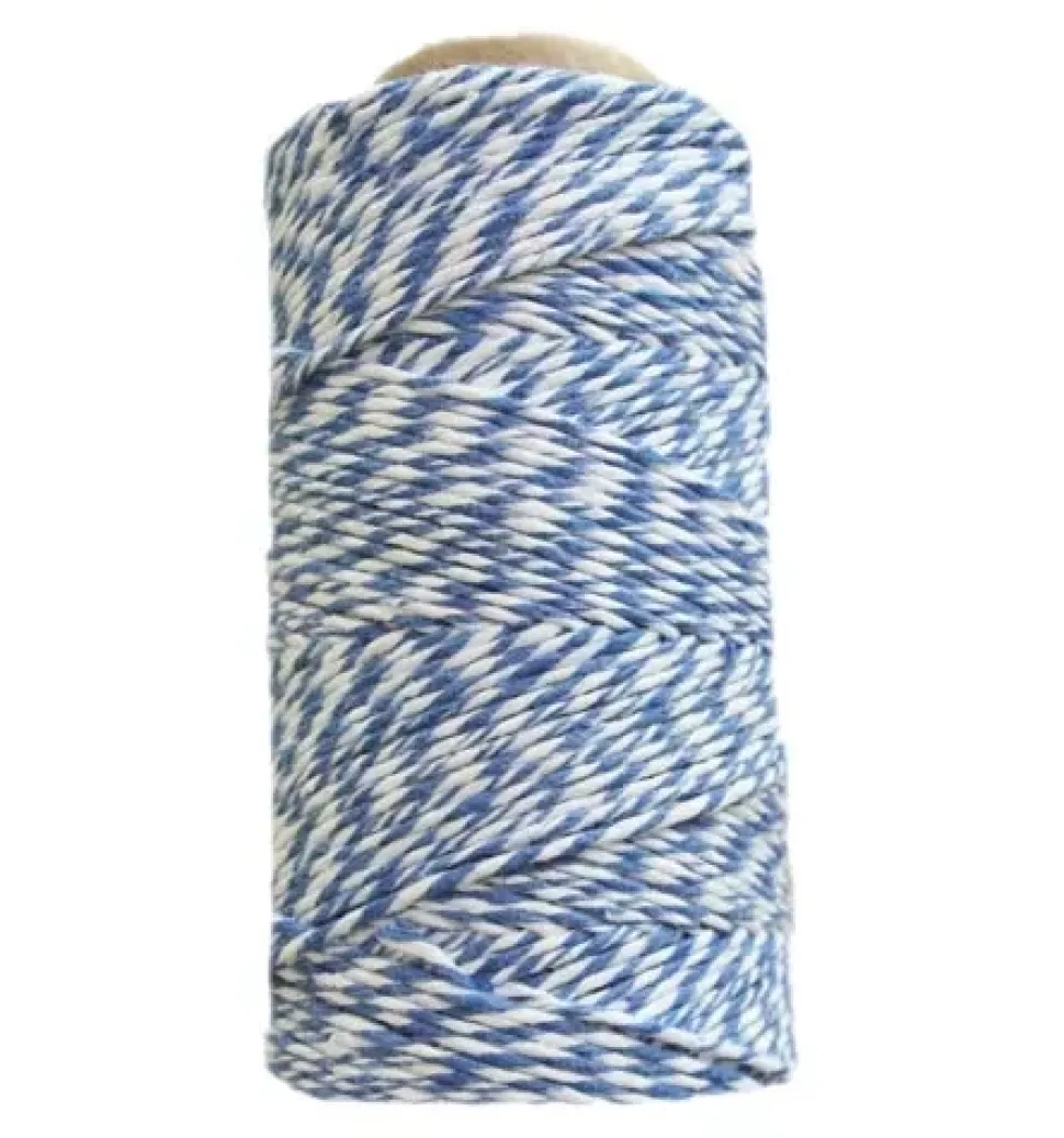 Algodón Encerado para Scrapbooking Blanco y Azul CasaSol 140m