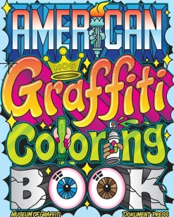 American Graffiti Coloring Book