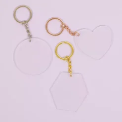 Anilla de llavero con cadena Rose Gold Craftelier