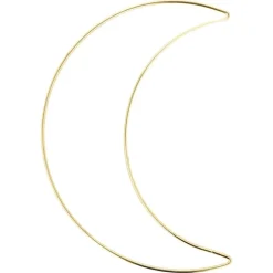 Anilla de metal Luna Dorada Artemio 25cm