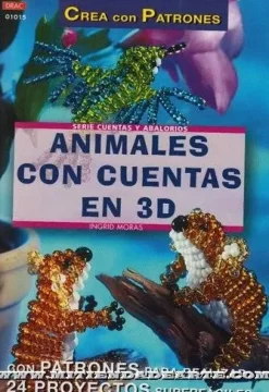 Animales con cuentas en 3D con Cuentas y Abalorios