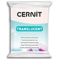 Arcilla polimérica Cernit Translúcido Blanco 56g