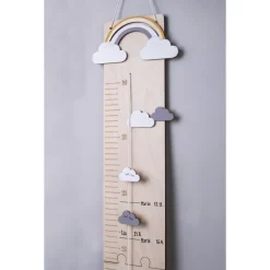 Arcoiris y Nubes de madera Rayher