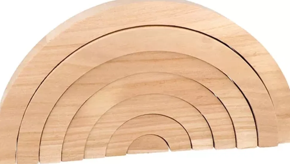 Arcoíris de madera Artemio