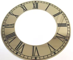 Aro de metal dorado para reloj 170mm