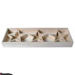 Bandeja con Estrellas de Madera Artemio