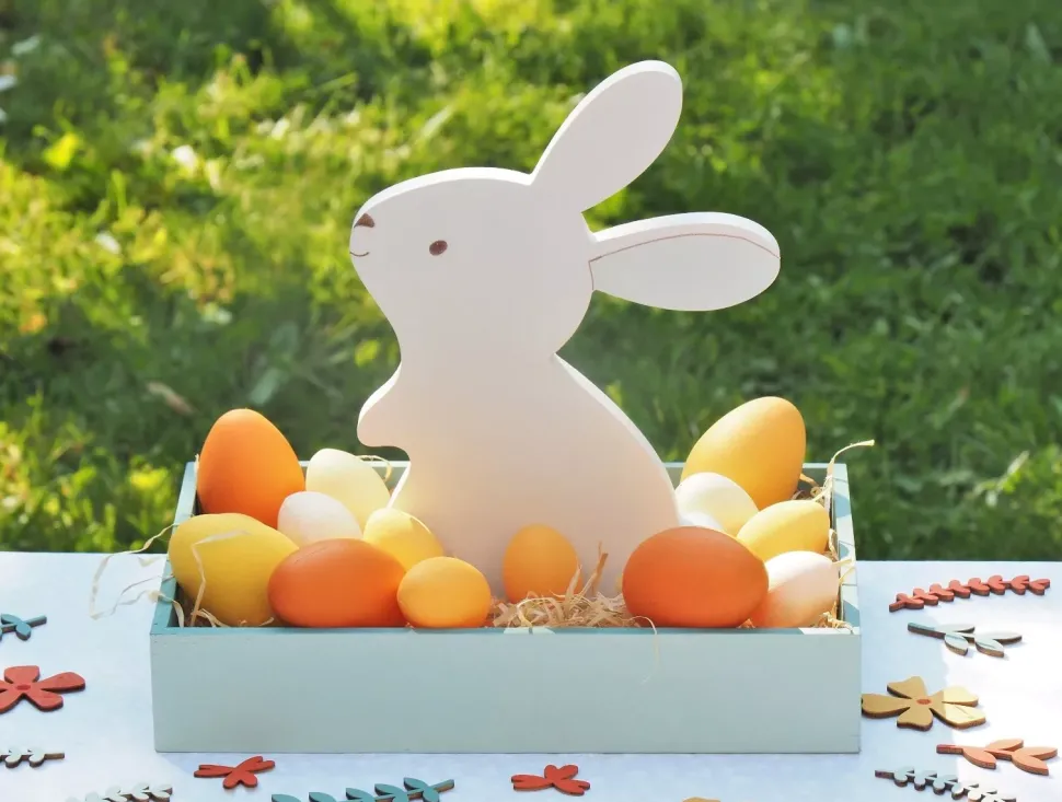 Bandeja de Madera con Conejo Les Poulettes Artemio