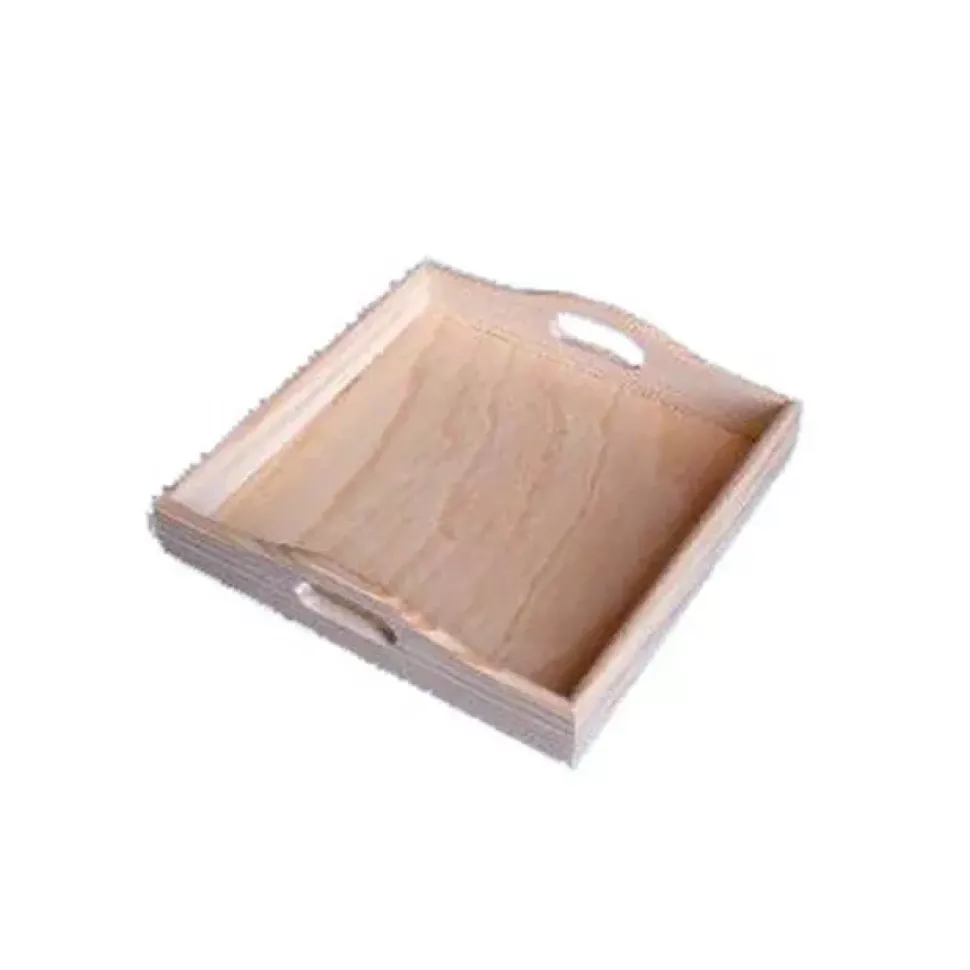 Bandeja de madera pequeña