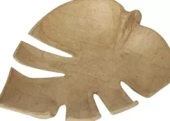 Bandeja de Papel Maché Hoja de Monstera Décopatch