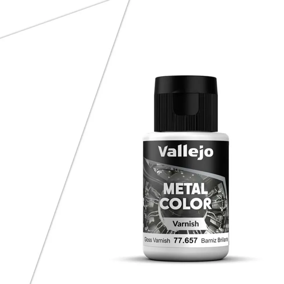 Barniz 657 Brillante Metal Color Vallejo 32ml