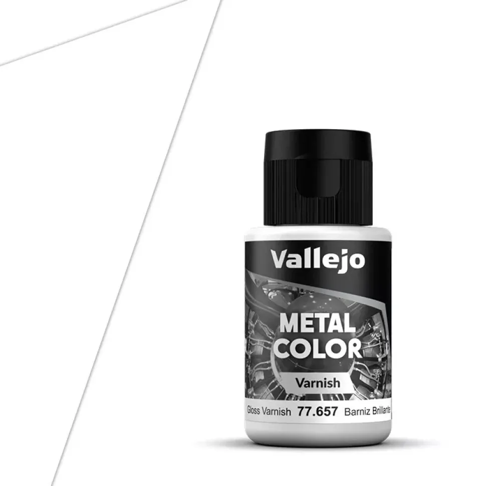 Barniz 657 Brillante Metal Color Vallejo 60ml