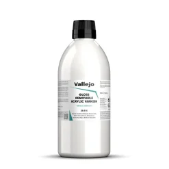 Barniz 515 brillante removible Artist Vallejo 500ml
