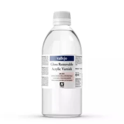 Barniz 515 brillante removible Artist Vallejo 500ml
